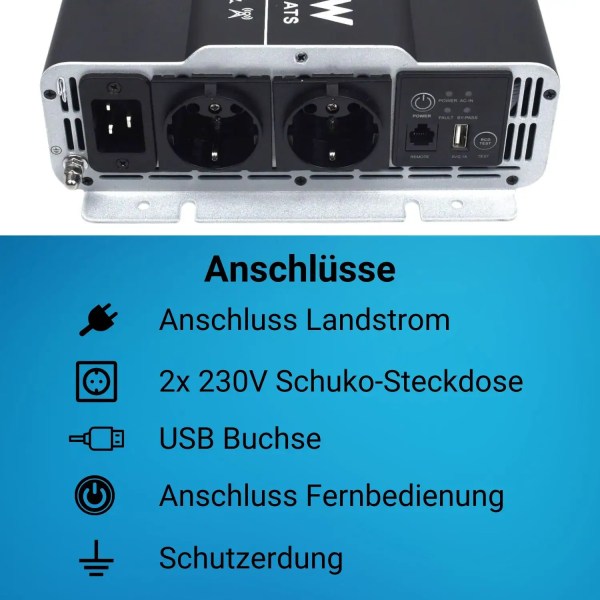 2000W Wechselrichter