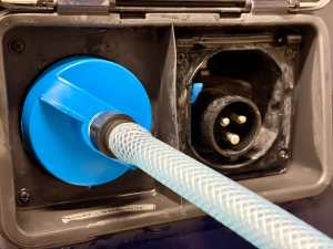 Einfüllstutzen für den Wassertank